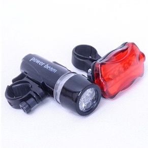 HBS 107 Lampu Depan Belakang Sepeda LED - USB Bike Light