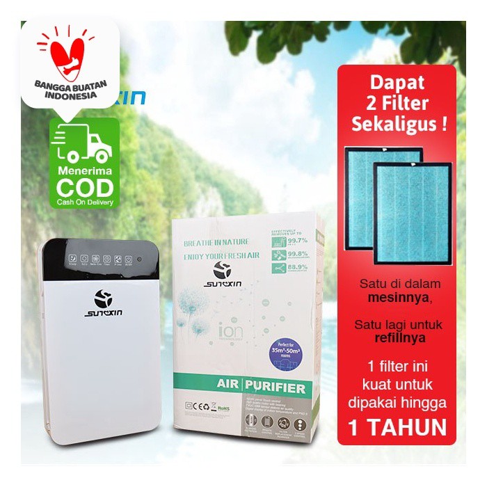 Sunxin Air Purifier Penjernih Udara Ruangan Rumah