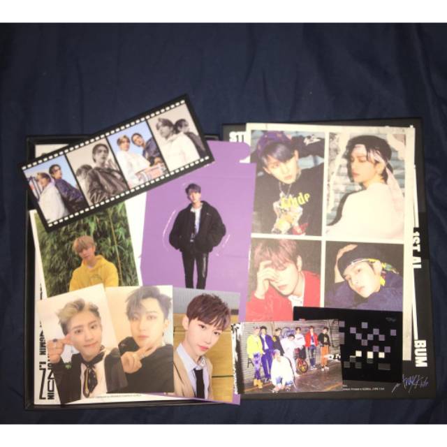 [SHARING] Album Stray Kids SKZ GO LIVE Limited Version Photocard Standee Polaroid