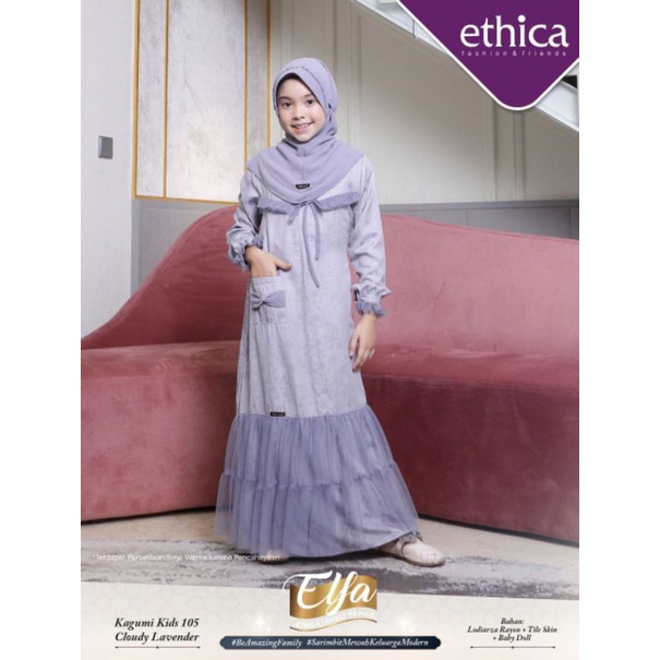 [READY] ELFA 241 CLOUDY LAVENDER SARIMBIT ETHICA KAGUMI 257 KAHFI 196