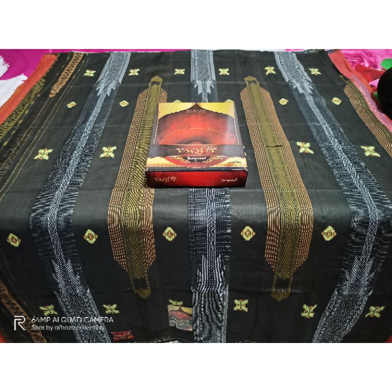 sarung atlas jacquard afkir motif bhs
