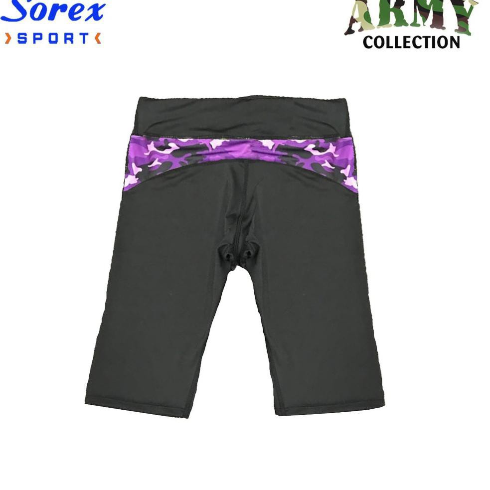 gof SOREX 1058 CELANA SPORT Army Camo Pendek Celana Senam Wanita