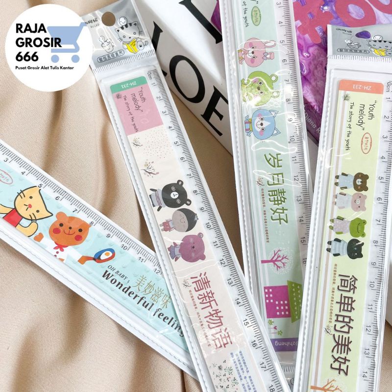 

penggaris plastik 20 cm carrot dan rabbit kelinci wortel lucu bagus imut awet tahan banting plastic alat tulis kantor perlengkapan sekolah lucu imut COD