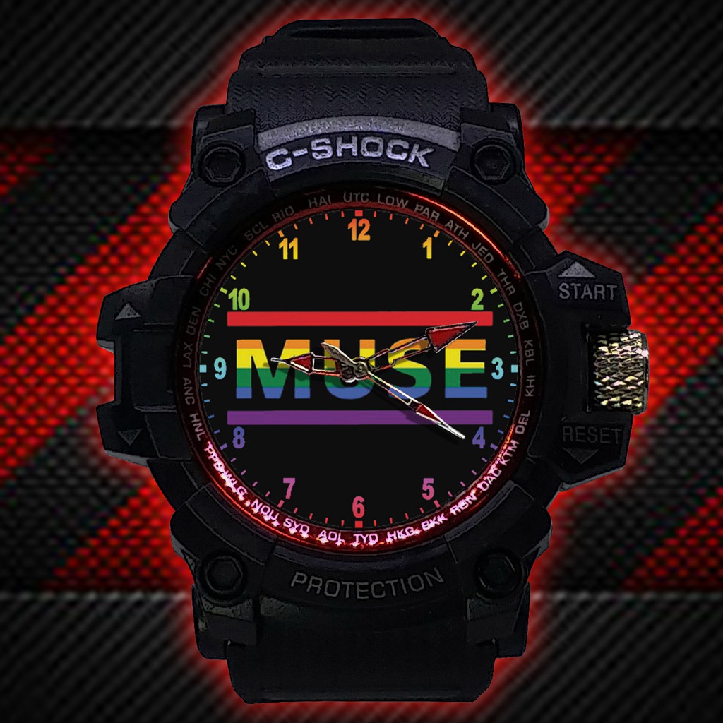 (ISTIMEWA BOSSQUE) JAM TANGAN MUSE LIST MERAH - EXCLUSIVE 6