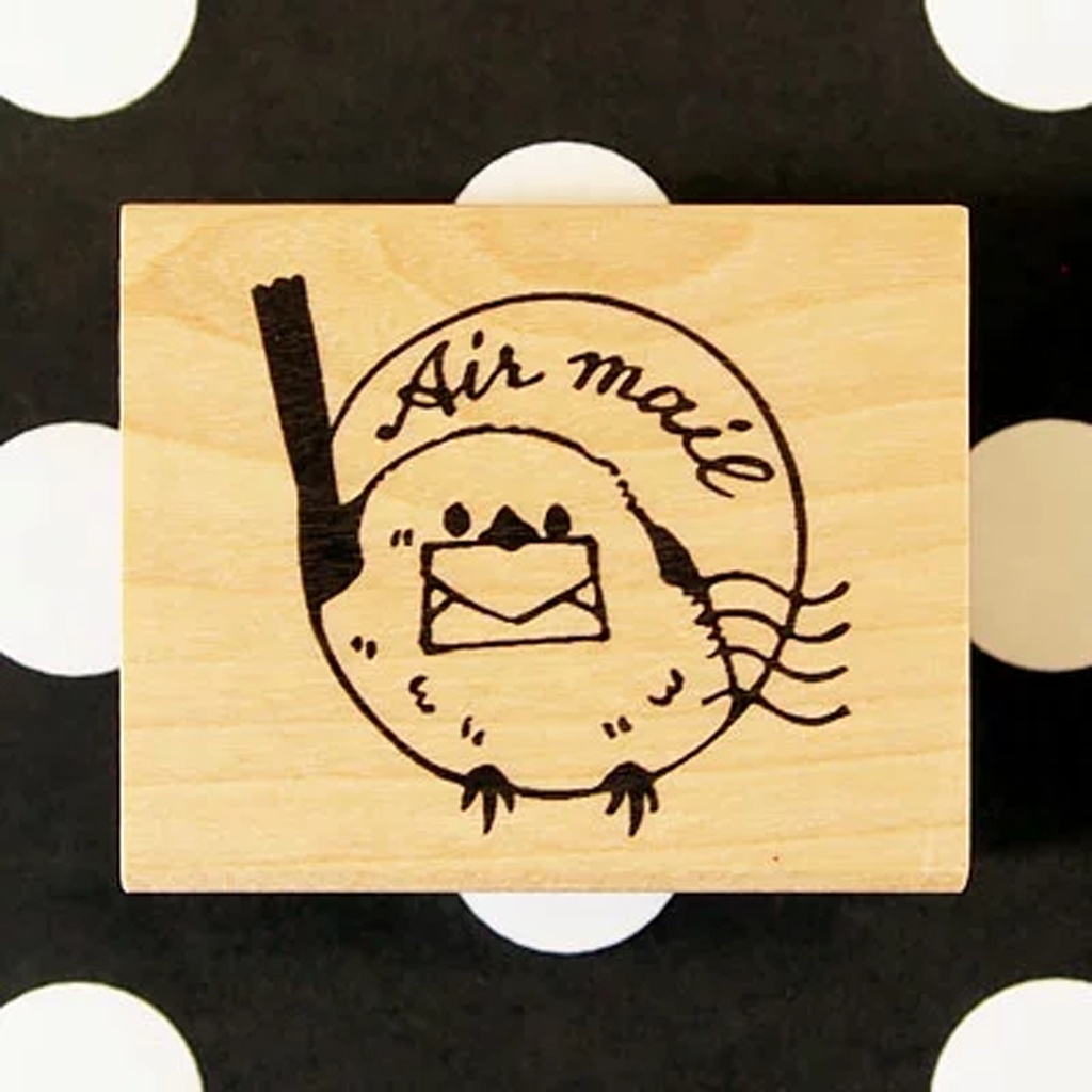 

Tsubu An Rubber Stamp Shimaenaga Air Mail