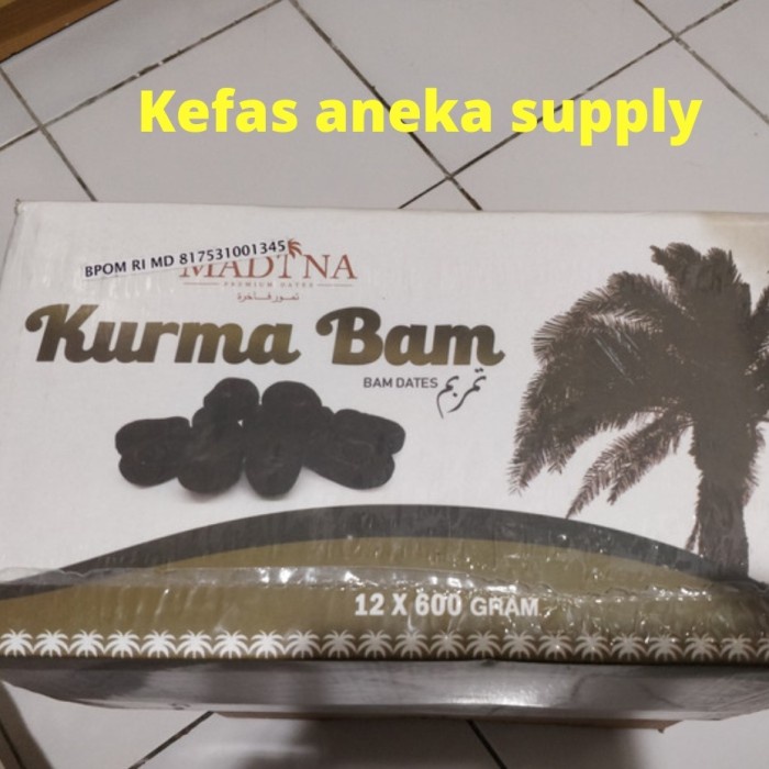 

Kurma Terbaru - Kurma Bam Isi 12X600Gram