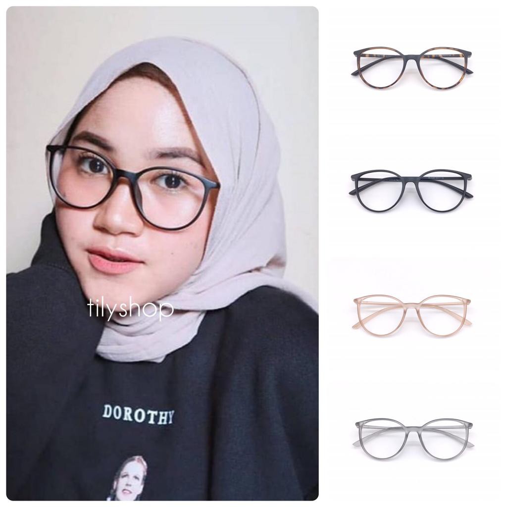 Frame Kacamata Minus Baca Fashion Oval 2262 Pria Wanita Kacamata Minus Murah TERMURAH