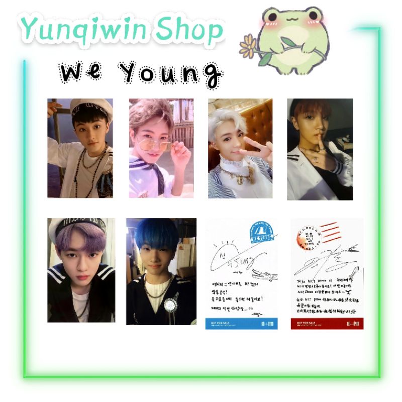 PHOTOCARD NCT DREAM WE YOUNG UNOFFICIAL/FANMADE