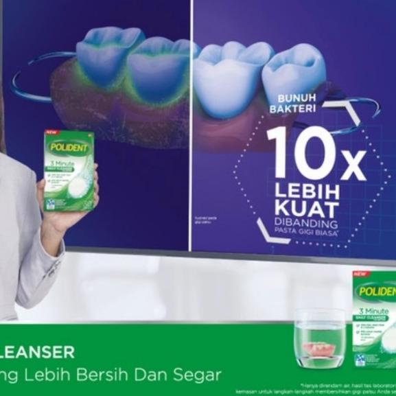 ❅ Polident Cleanser 30tablet  ☞