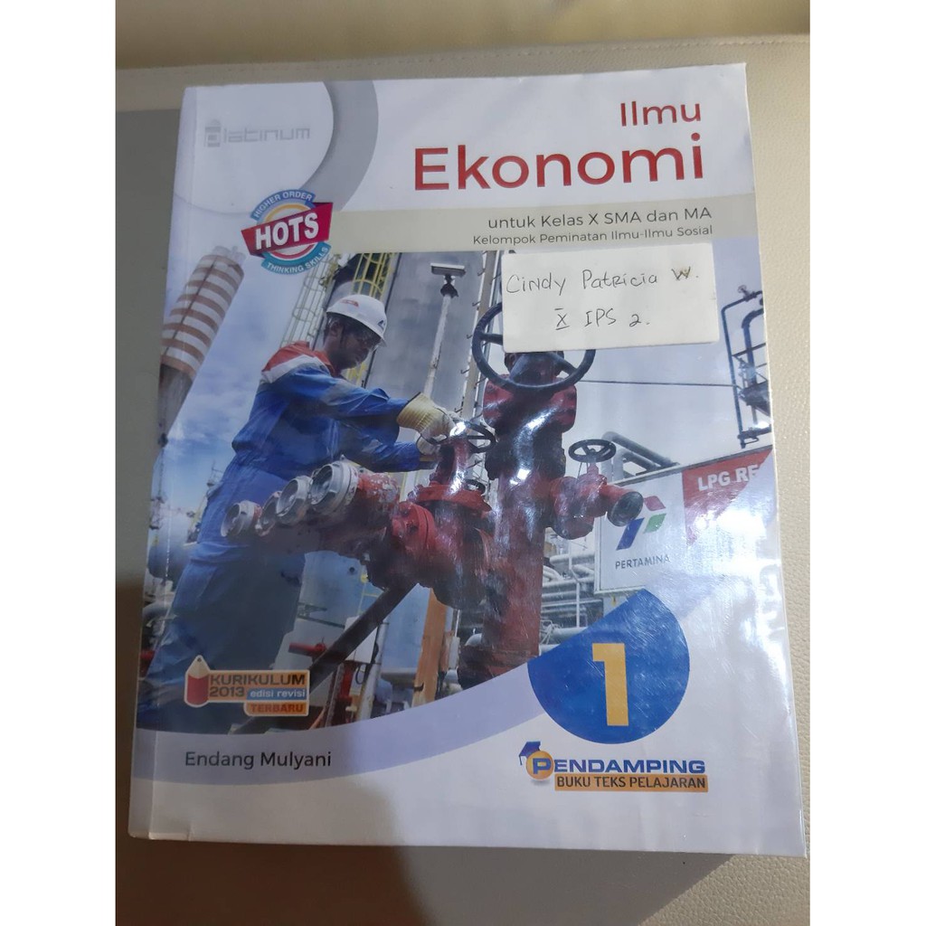 Buku Ekonomi Peminatan Kelas 10 Platinum Tiga Serangkai SMA 1 X Kurikulum 2013 Edisi Revisi Terbaru