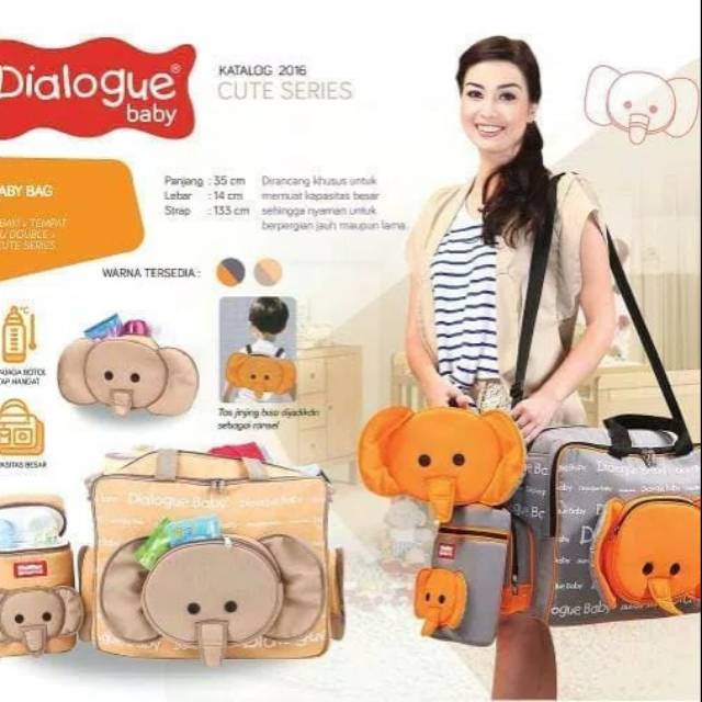 Tas Bayi dialogue Series Gajah Besar/Tas Bayi Besar