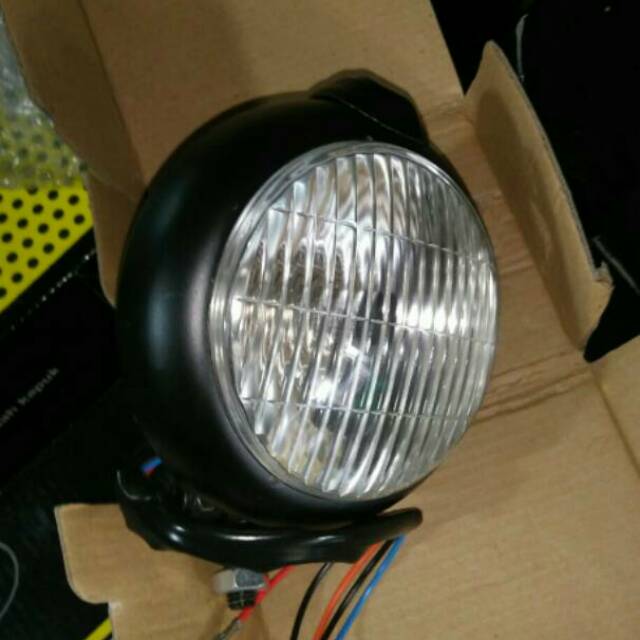 Reflektor lampu tembak mini model cb mini