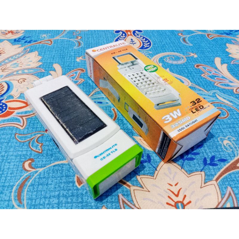 Lampu led emergensi tenaga surya