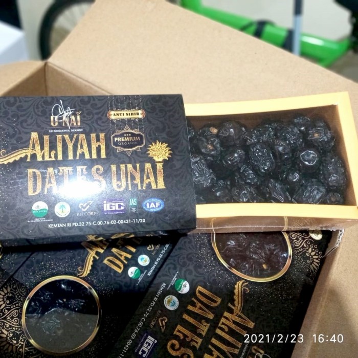 

SPESIAL - KURMA AJWA ALIYAH UNAI ORGANIK 1+ 500GR