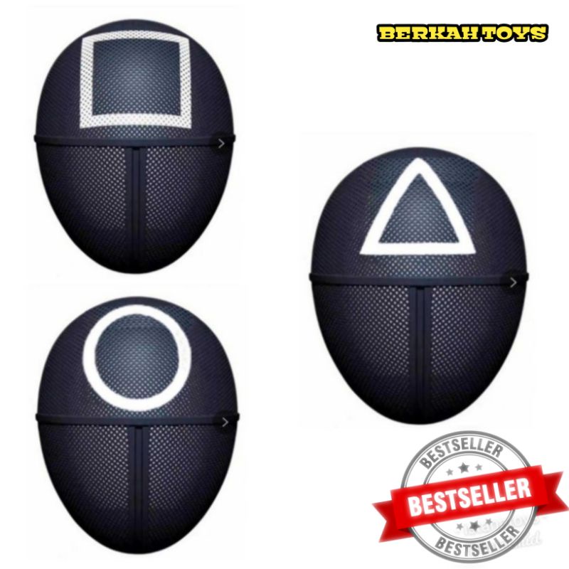 TOPENG Squid Game Mask TOPENG ANAK SQUID GAME