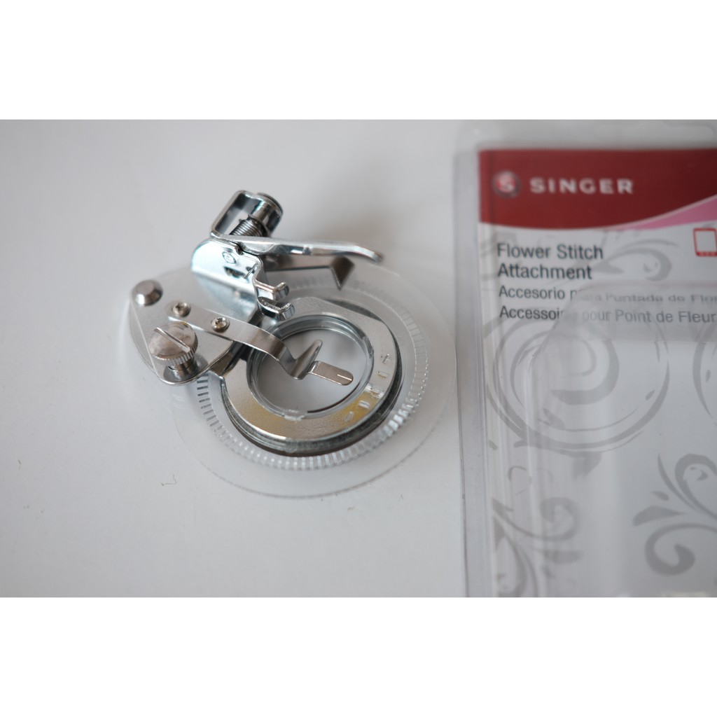 Sepatu Flower Stitch Attachment Foot Merk SINGER (Mesin Jahit Portable