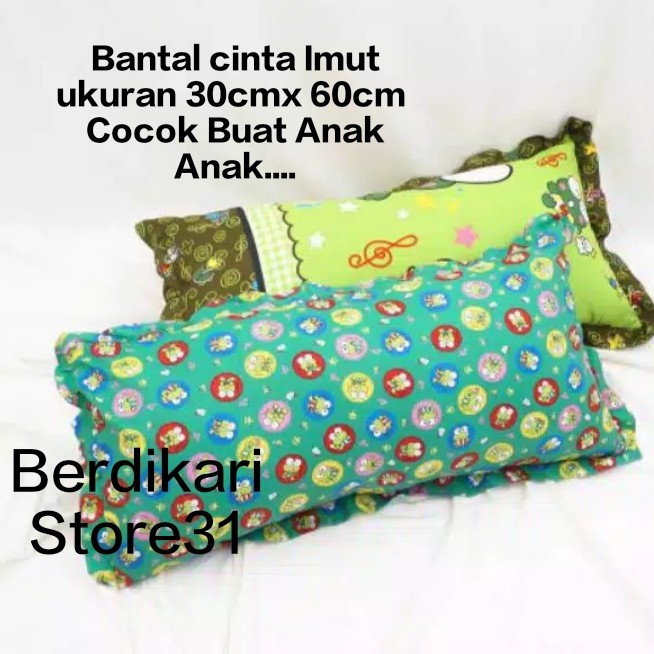 Harga BANTAL BAYI/BANTAL CINTA IMUT SILIKON BRENDIS 30X60
