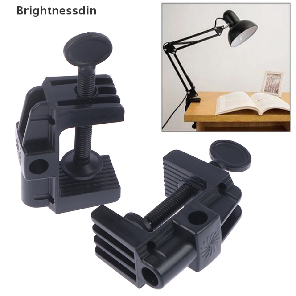 1 Pc Stand Holder Bracket Lampu Meja Bahan Plastik