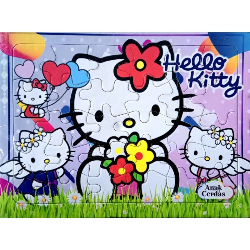 Puzzle Hello Kitty And Friend Jumbo 25cm