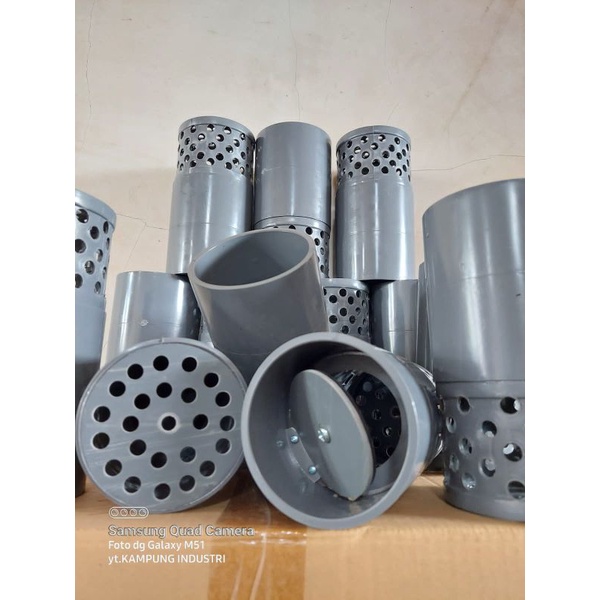 tusen klep pvc 4 inch pompa air modifikasi
