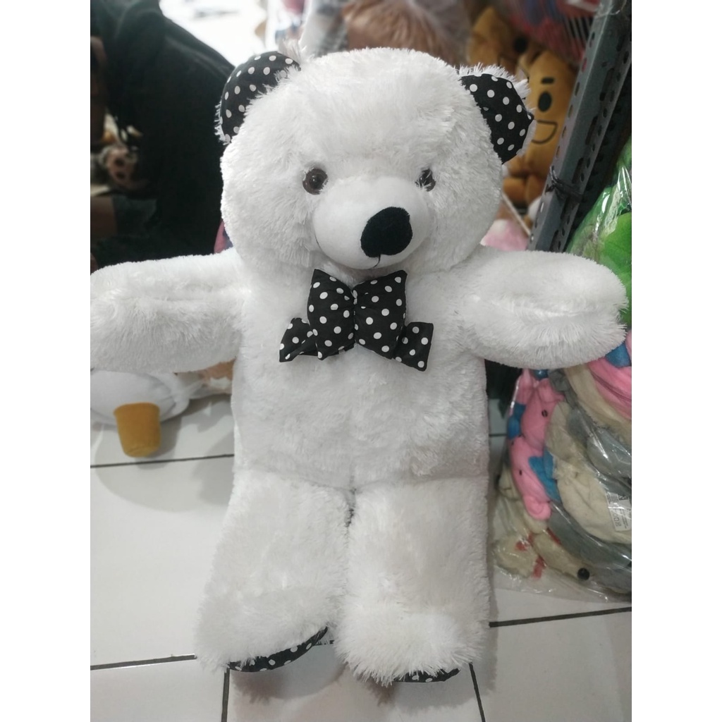 BONEKA TEDDY BEAR DASI BONEKA MAINAN LUCU BONEKA JUMBO UKURAN 1 METER BONEKA HADIAH