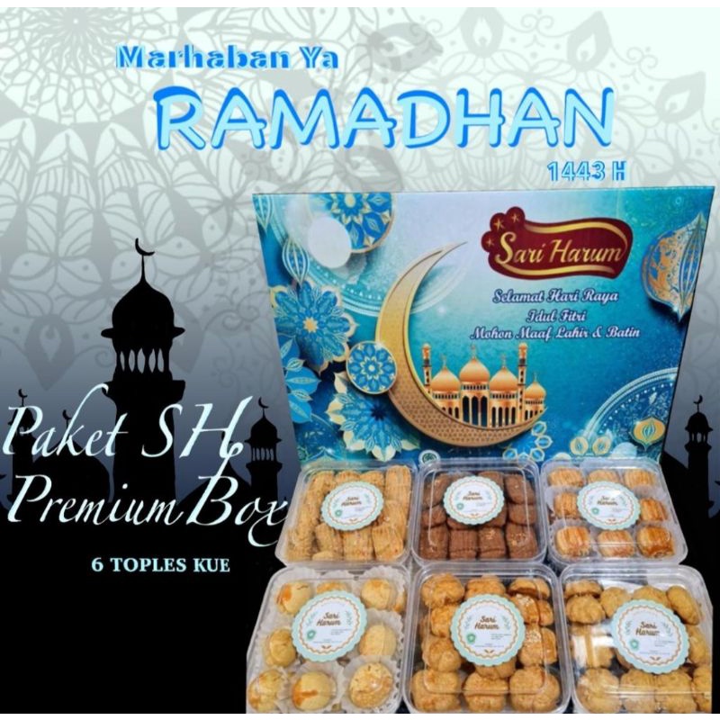 

Kue Kering Lebaran Idul Fitri Sari Harum Manis Kacang Paket Diamond Premium Sirup