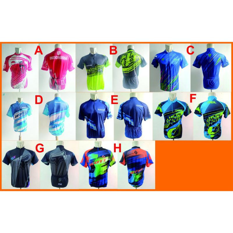 JERSEY SEPEDA GOWES FULL PRINTING MURAH