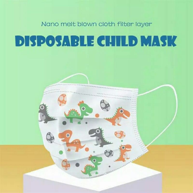 MASKER ANAK 3 PLAY/ 1 BOX ISI 50 PCS