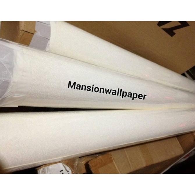 FT339 WALLPAPER DINDING PUTIH POLOS TEKSTUR ROLL BESAR1X15METER DSDF5454CE