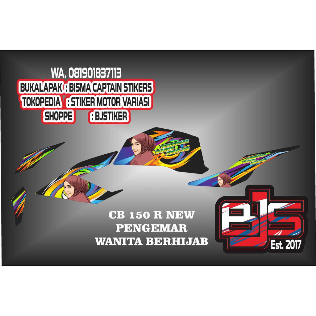 Stiker List Motor