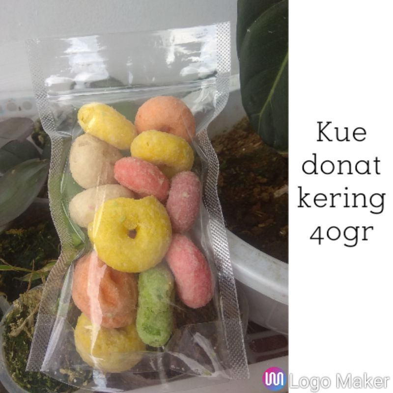 

cemilan murah kue donat pelangi 40gr