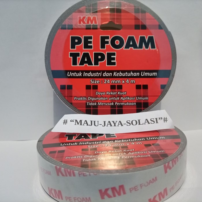 

Kusus Hari Ini Double Tape Km Fe Foam Abu-Abu - Double Tape Murah 24Mm X 4Mtr Bagus