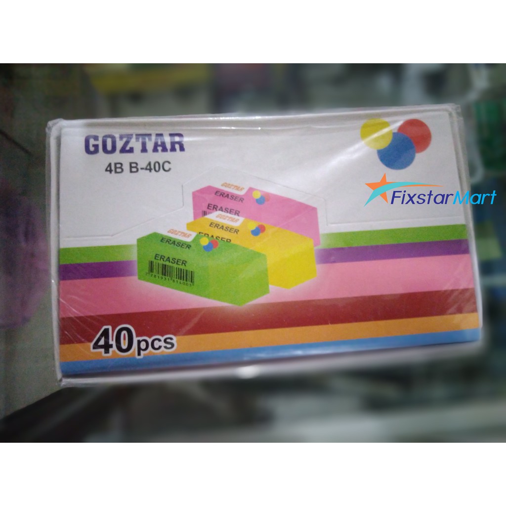 

Penghapus goztar / Eraser rainbow goztar