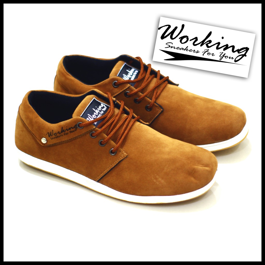 Sepatu Pria Kasual Kerja Working S-02