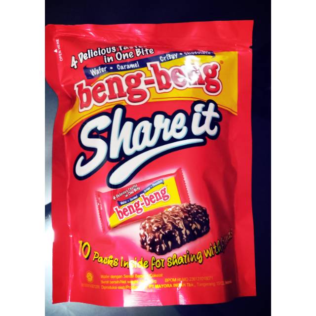 

Beng Beng Share It isi 10 pcs @ 9,5gr