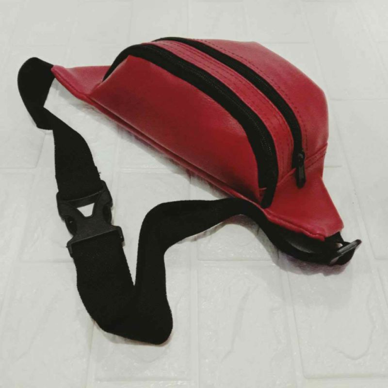 TAS PRIA / TAS PINGGANG PRIA / WAISTBAG WATERPRPOOF PRIA SUPER 2RES EG0093