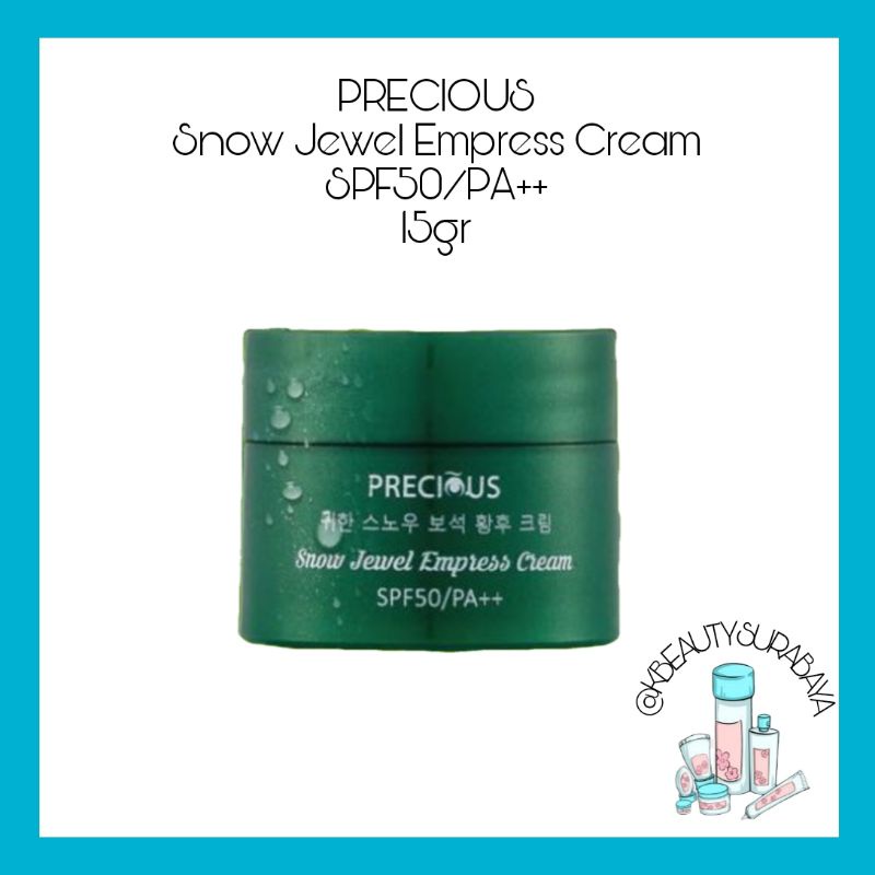 PRECIOUS SNOW Jewel Empress Cream SPF50 15gr