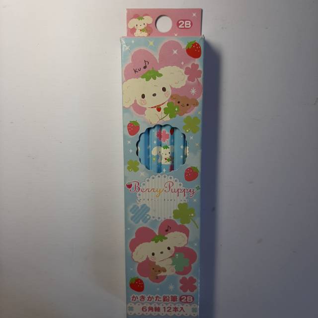

pensil 2B karakter Japan Berry Puppy