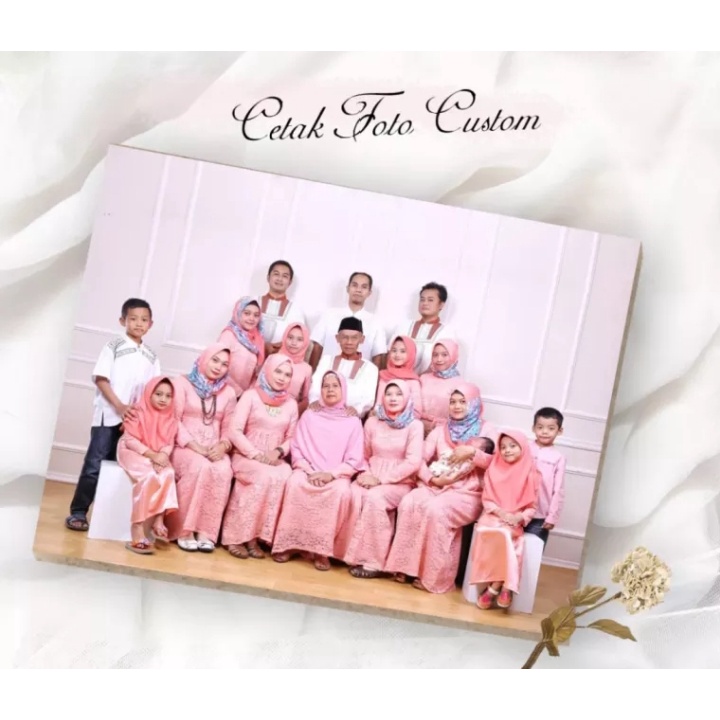 CETAK FOTO MEDIA PAPAN / KAYU MDF