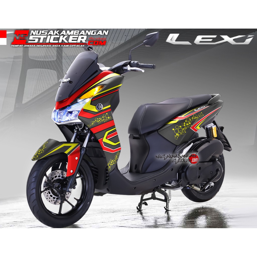 Decal Stiker Yamaha Lexi
