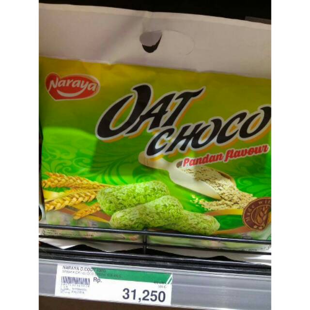 

Naraya Oat Choco / Snack Gandum Malaysia (Bungkus besar)