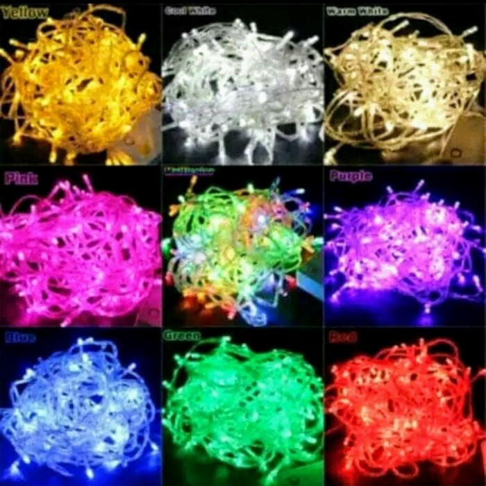 Jual Lampu Dekorasi LED Twinkle Light Tumblr 10 meter Shopee Indonesia