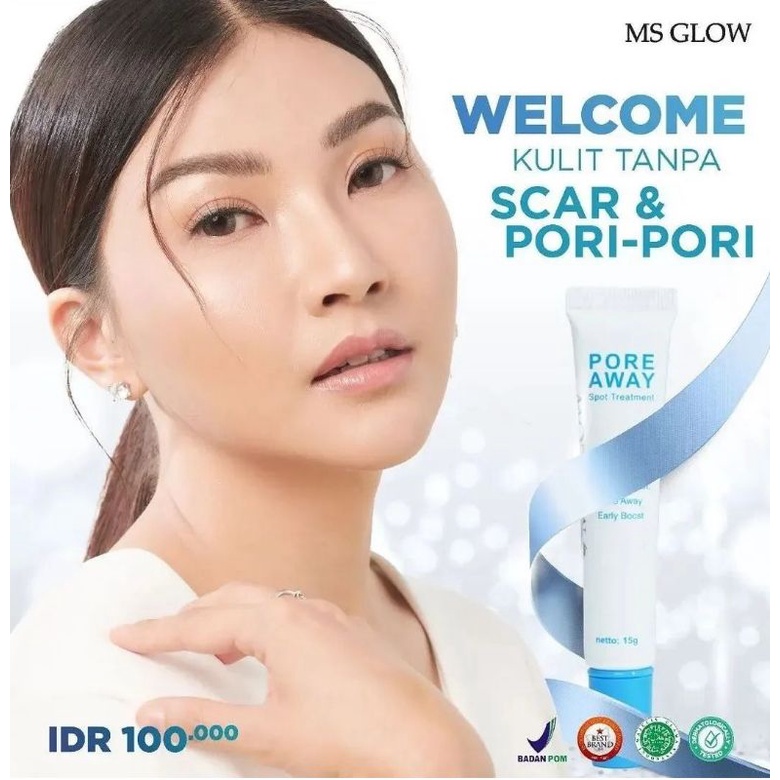 MS GLOW Pore away Treatment II Khusus Pori pori besar.