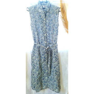 Dress Bunga / Liberty Uniqlo Dress Wanita