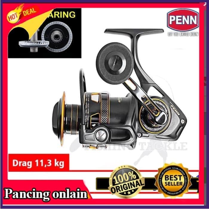Reel Pancing Reel Penn 5000 Spinning Clash CLA 5000 Alat Pancing 5000