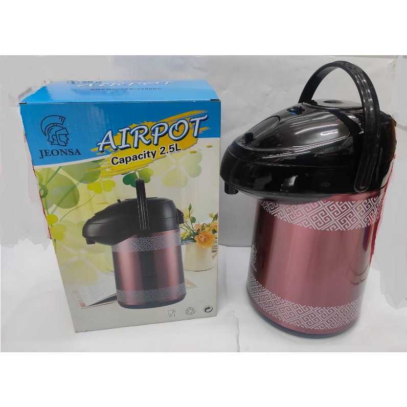 Jeonsa JXA-2500S Airpot Thermos Pencet Air Panas 2.5 Liter