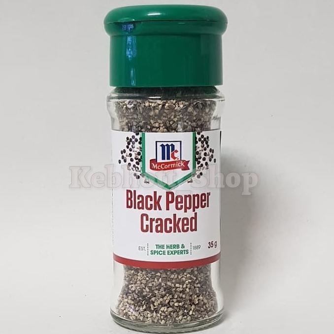 

BERKUALITAS! mccormick blackpepper black pepper coarse spice lada hitam bubuk kasar