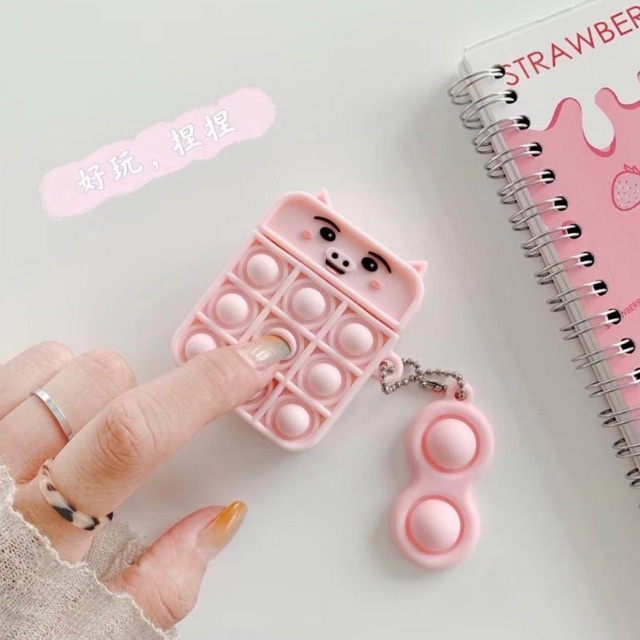 Air Pod Case Pig Pop it Gen 1 2 Pro READYSTOCK