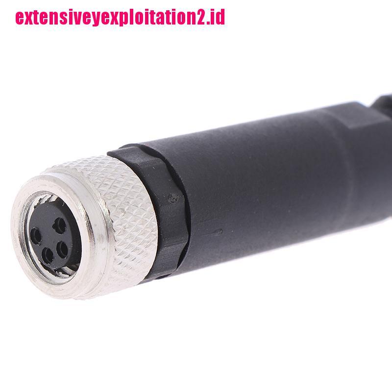 1pc Konektor Sensor M8 3 / 4 Pin Male / Female