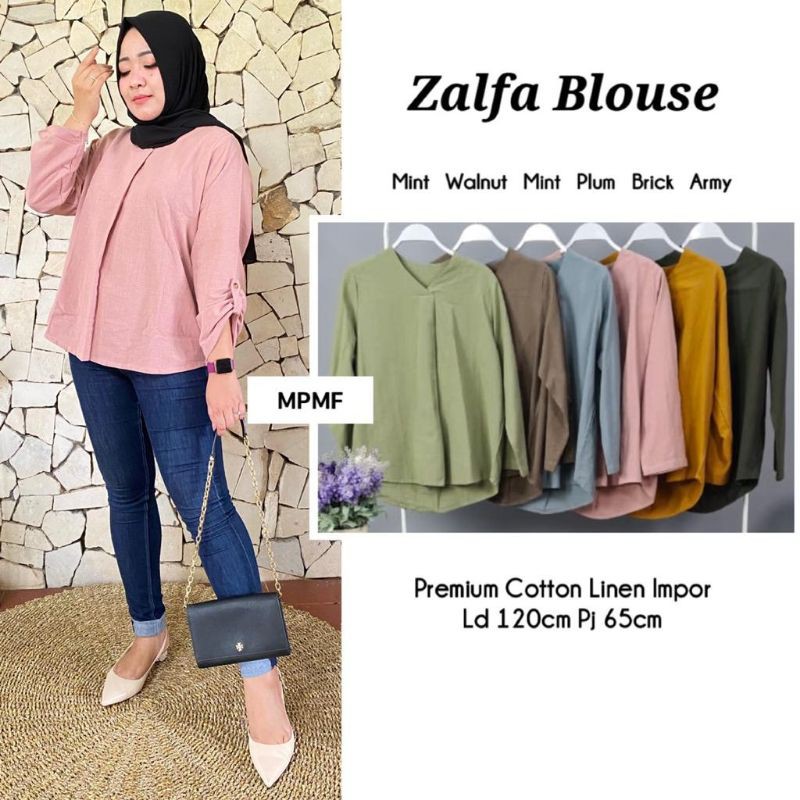 Zalfa Blouse by MPMF